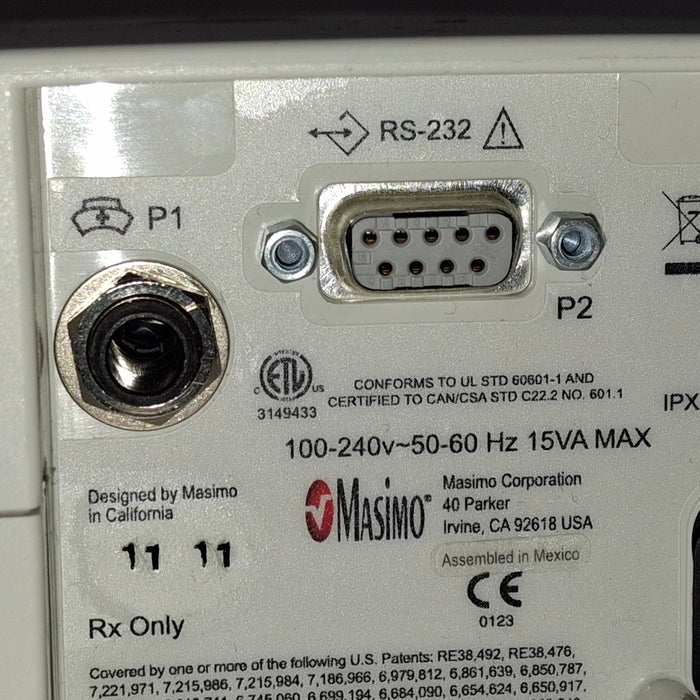 Masimo Masimo Rad 87 Rainbow Set Pulse Oximeter Patient Monitors reLink Medical