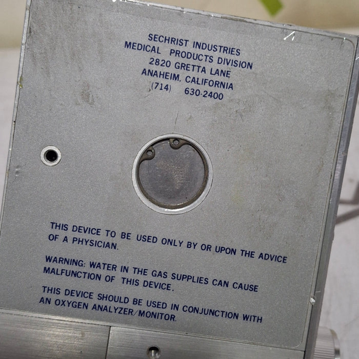 Sechrist Sechrist 3500HL Air-Oxygen Mixer Respiratory reLink Medical