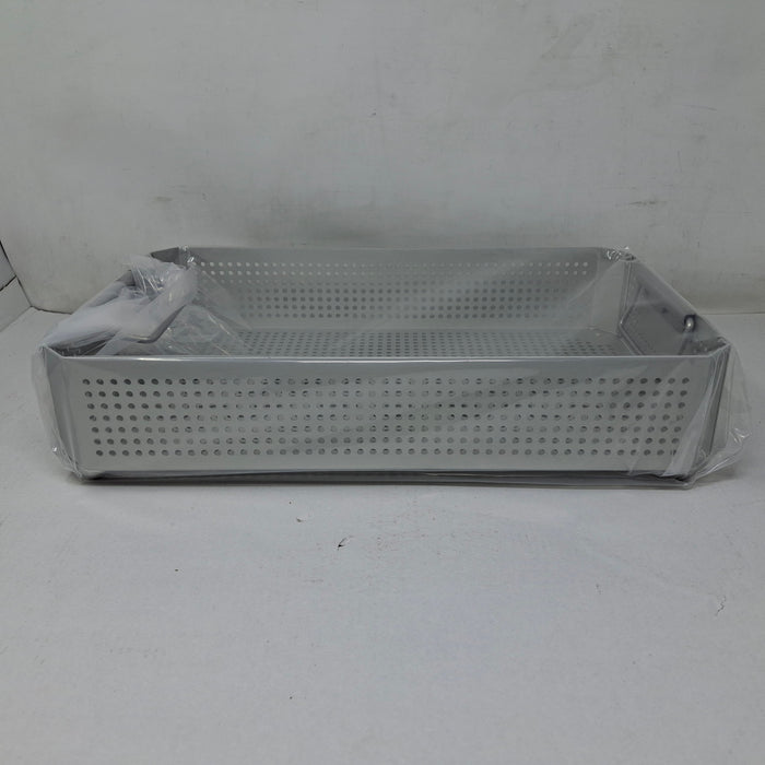 Case Medical Inc MediTray BSKQ03 Mid Size Aluminum Basket 15.8"x9.6"x3"
