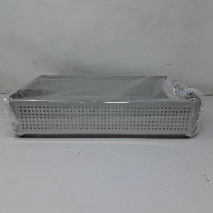 Case Medical Inc MediTray BSKQ03 Mid Size Aluminum Basket 15.8"x9.6"x3"