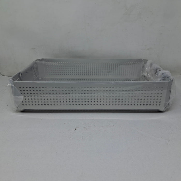Case Medical Inc MediTray BSKQ03 Mid Size Aluminum Basket 15.8"x9.6"x3"
