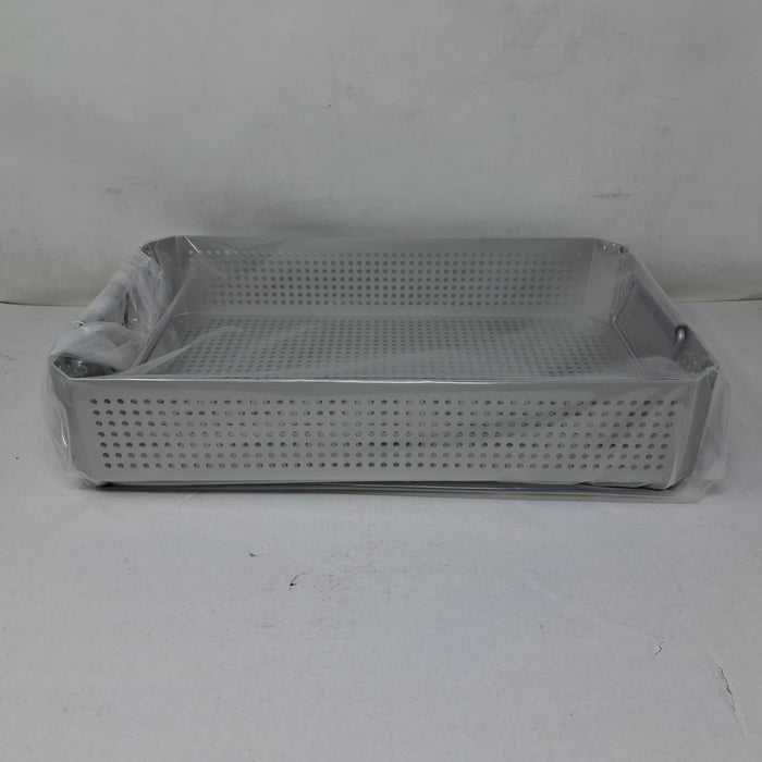 Case Medical Inc MediTray BSKQ03 Mid Size Aluminum Basket 15.8"x9.6"x3"