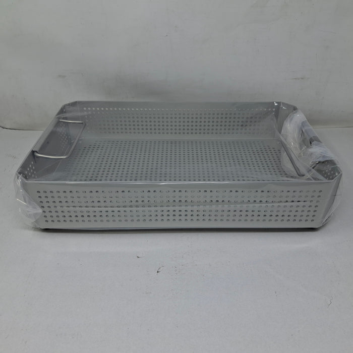 Case Medical Inc MediTray BSKQ03 Mid Size Aluminum Basket 15.8"x9.6"x3"