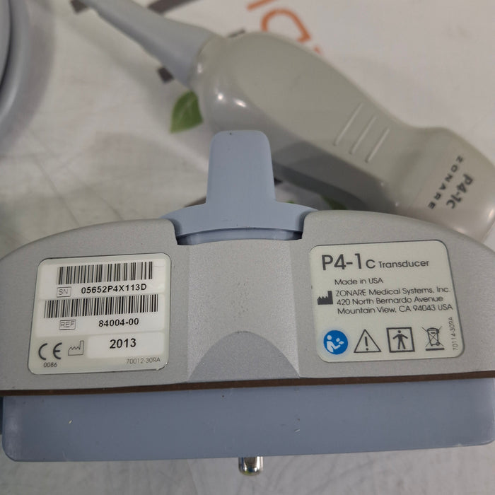 Zonare P4-1c Phased Array Transducer