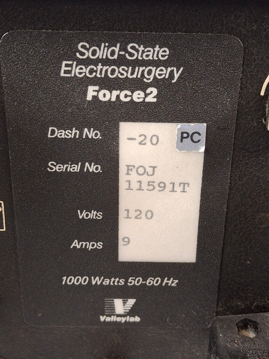 Valleylab Valleylab Force 2 Electrosurgical Unit Electrosurgical Units reLink Medical