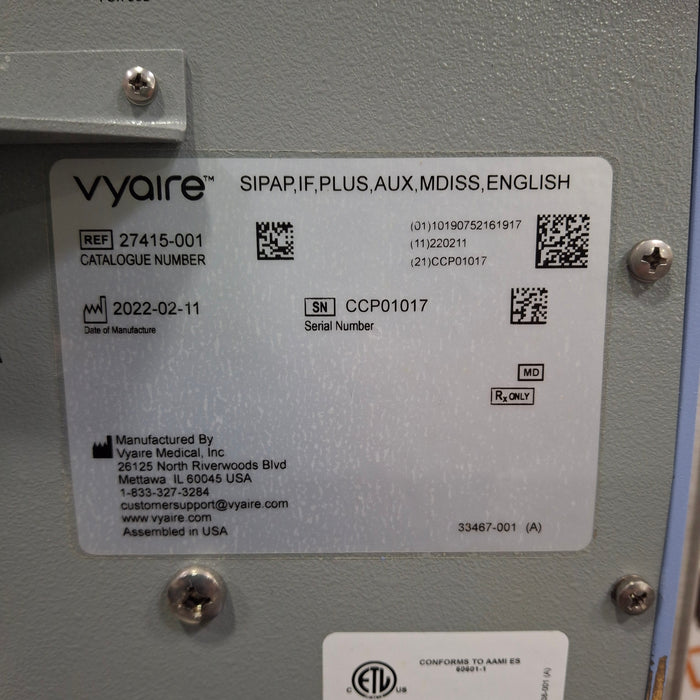 CareFusion CareFusion Infant Flow SIPAP Ventilation System Respiratory reLink Medical