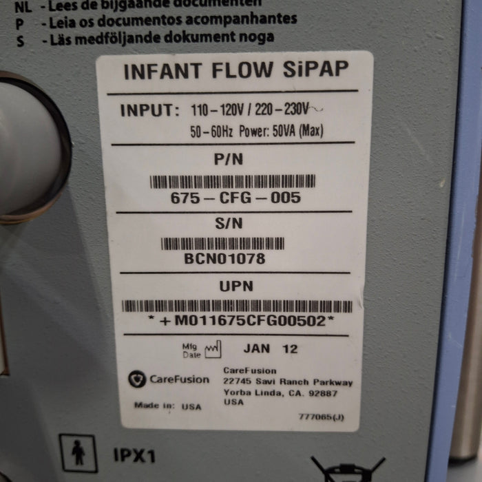 CareFusion CareFusion Infant Flow SIPAP Ventilation System Respiratory reLink Medical