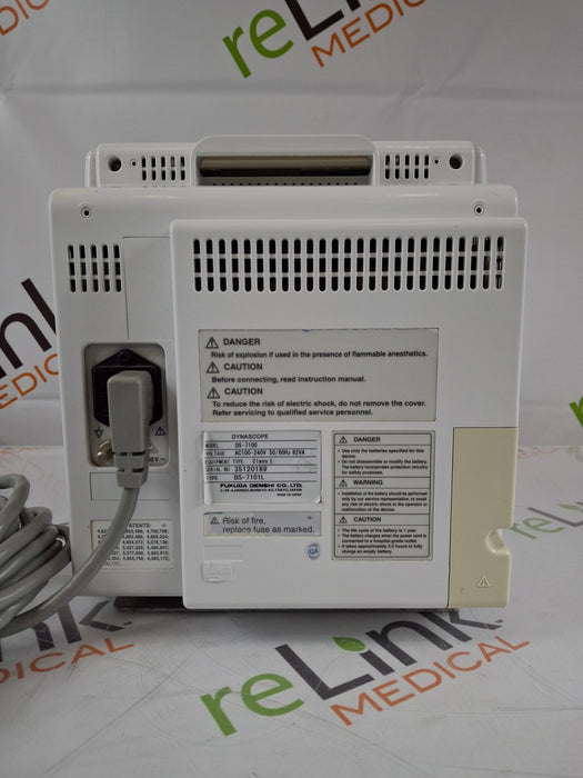 Fukuda Denshi Fukuda Denshi Dynascope DS-7100 Patient Monitor Patient Monitors reLink Medical