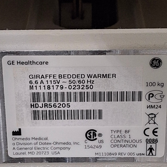 GE Healthcare GE Healthcare Giraffe IRES Infant Warmer Infant Warmers and Incubators reLink Medical