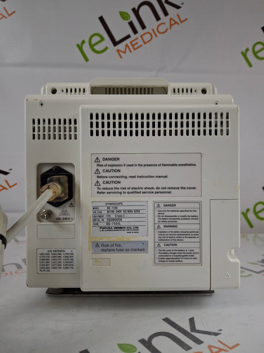 Fukuda Denshi Fukuda Denshi Dynascope DS-7100 Patient Monitor Patient Monitors reLink Medical