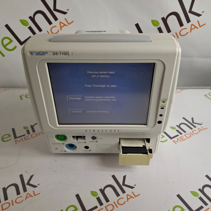 Fukuda Denshi Dynascope DS-7100 Patient Monitor