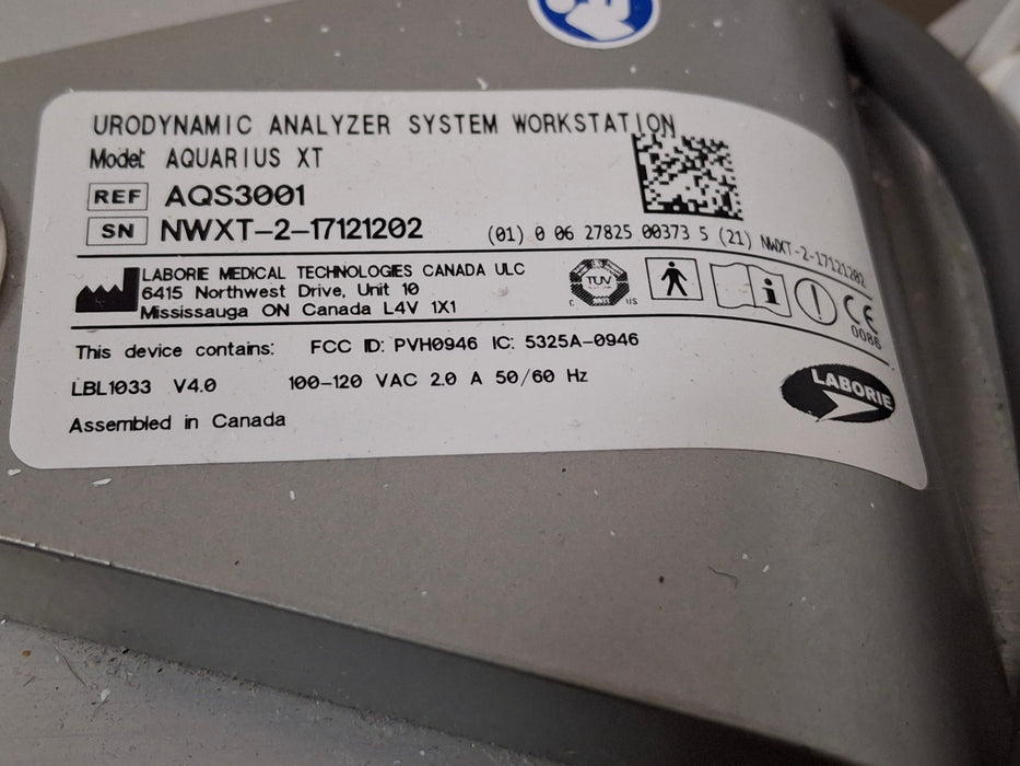 Laborie Aquarius XT Urodynamic Analyzer System Tower