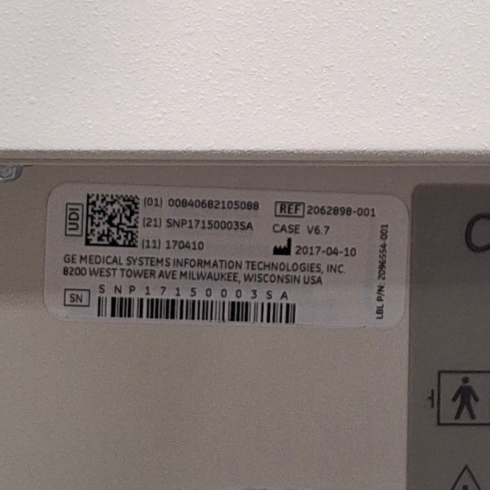 GE Healthcare GE Healthcare Case 6.7 Stress Test Console Cardiology reLink Medical