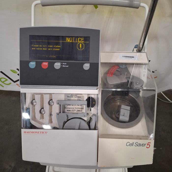 Haemonetics Haemonetics Cell Saver 5 Salvage Shed Blood Unit Perfusion reLink Medical