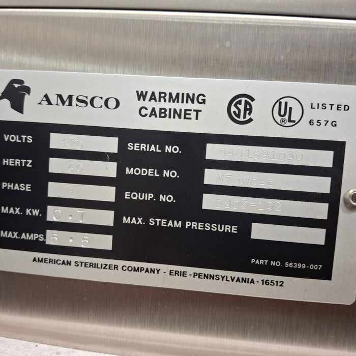 Amsco Amsco M70WC Blanket Warmer Medical Furniture reLink Medical