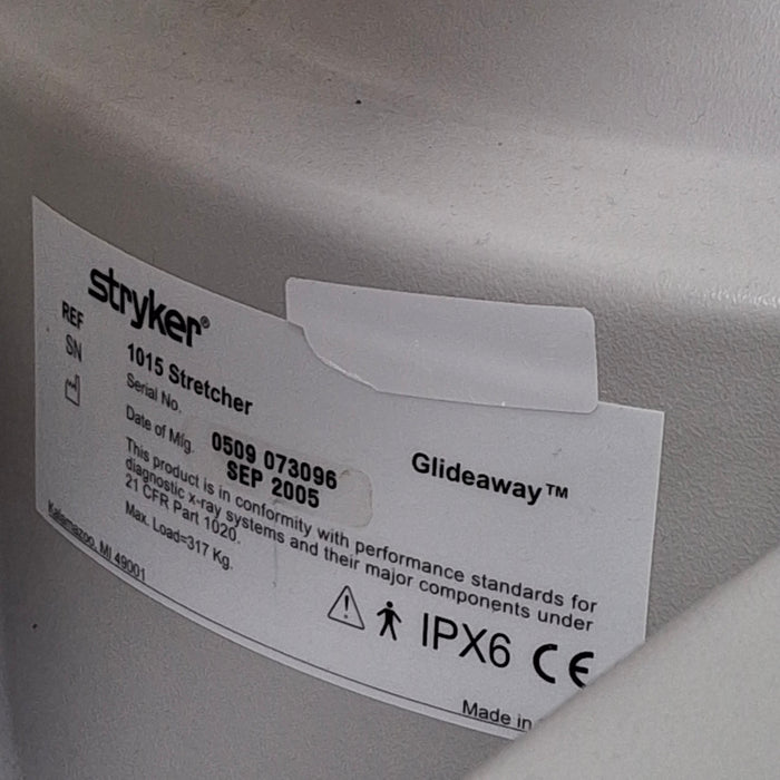 Stryker Stryker 1015 Big Wheel Glideaway Stretcher Beds & Stretchers reLink Medical