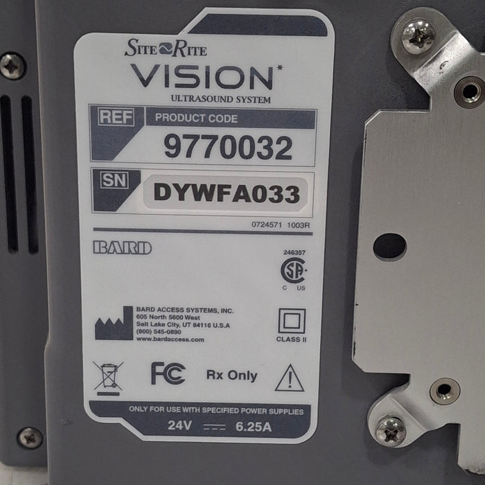 Bard Medical Bard Medical 9770032 Site-Rite Vision Ultrasound Ultrasound reLink Medical