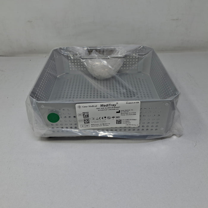 Case Medical Inc Case Medical Inc MediTray BSKH03 Half Size Aluminum Basket 9.6"x9.6"x3" Surgical Instruments reLink Medical