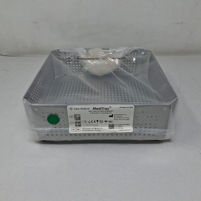 Case Medical Inc Case Medical Inc MediTray BSKH03 Half Size Aluminum Basket 9.6"x9.6"x3" Surgical Instruments reLink Medical