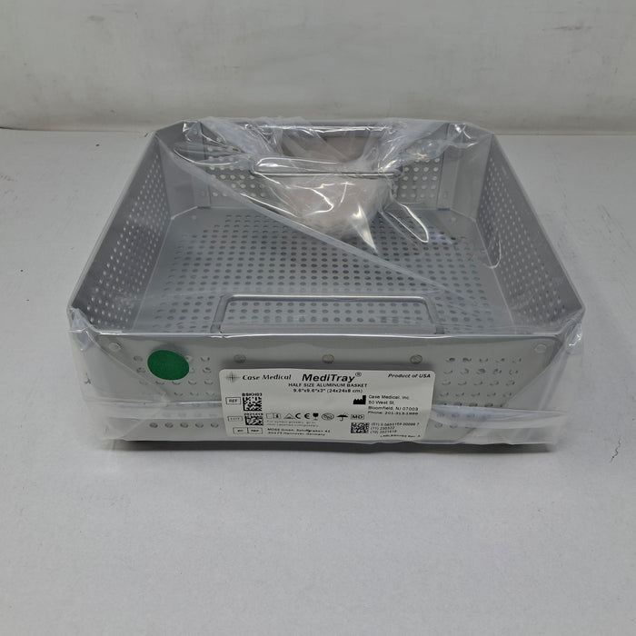 Case Medical Inc Case Medical Inc MediTray BSKH03 Half Size Aluminum Basket 9.6"x9.6"x3" Surgical Instruments reLink Medical