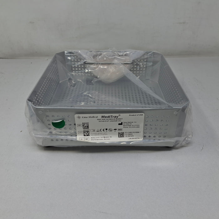 Case Medical Inc Case Medical Inc MediTray BSKH03 Half Size Aluminum Basket 9.6"x9.6"x3" Surgical Instruments reLink Medical