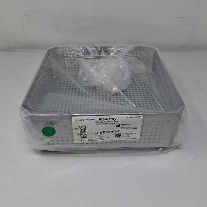 Case Medical Inc Case Medical Inc MediTray BSKH03 Half Size Aluminum Basket 9.6"x9.6"x3" Surgical Instruments reLink Medical