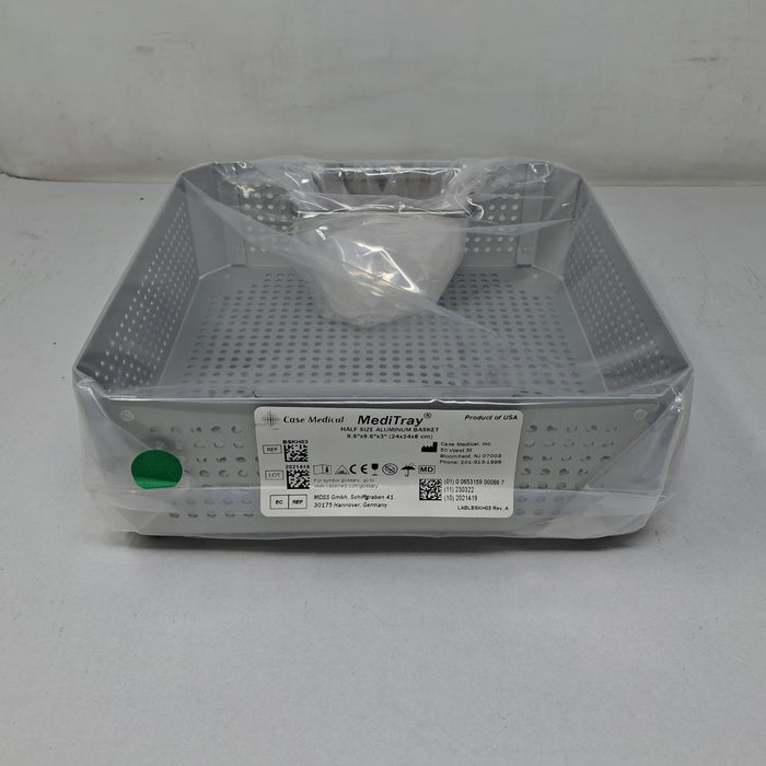 Case Medical Inc Case Medical Inc MediTray BSKH03 Half Size Aluminum Basket 9.6"x9.6"x3" Surgical Instruments reLink Medical