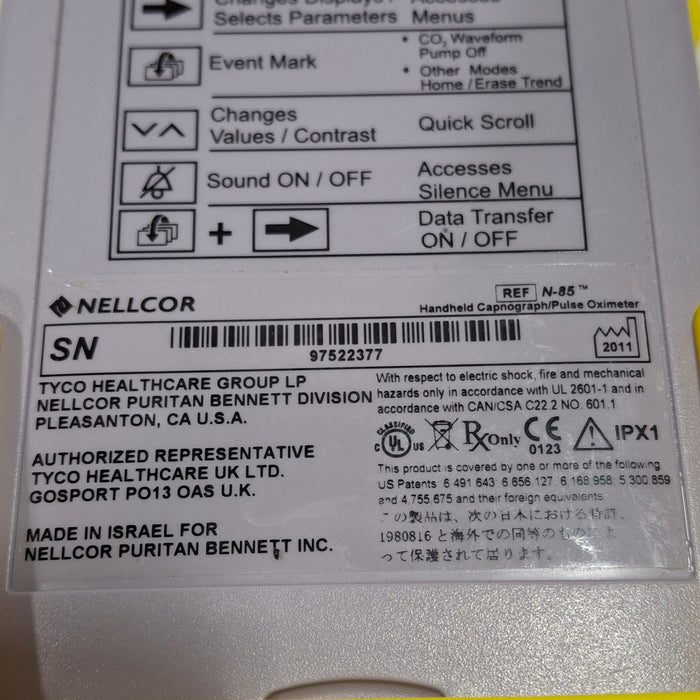 Nellcor Nellcor N-85 Pulse Oximeter Patient Monitors reLink Medical