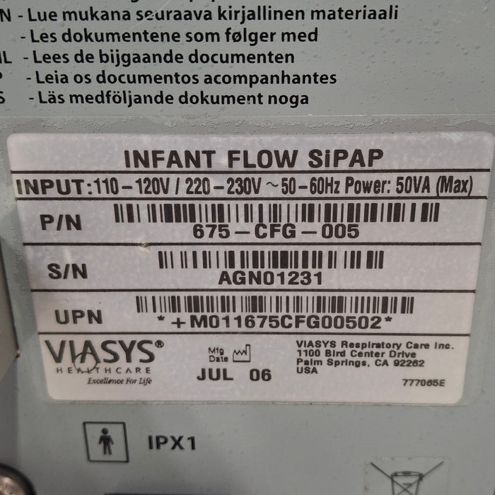 CareFusion CareFusion Infant Flow SIPAP Ventilation System Respiratory reLink Medical