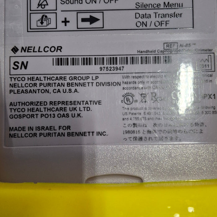 Nellcor Nellcor N-85 Pulse Oximeter Patient Monitors reLink Medical