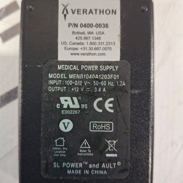 Verathon Medical, Inc Verathon Medical, Inc BladderScan 0400-0036 Battery Charger Surgical Equipment reLink Medical