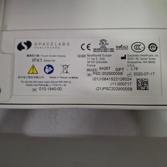 Spacelabs Healthcare Xprezzon 94267 Opt-19 Patient Monitor