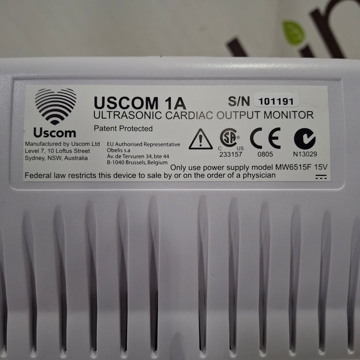 USCOM 1A Ultrasonic Cardiac Output Monitor