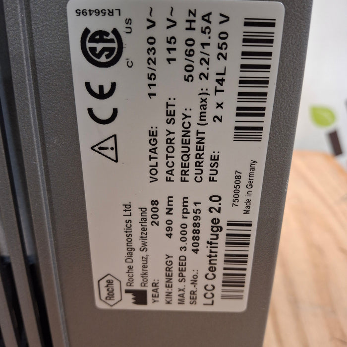 Roche Diagnostics Roche Diagnostics LC Carousel 2.0 Centrifuge Centrifuges reLink Medical