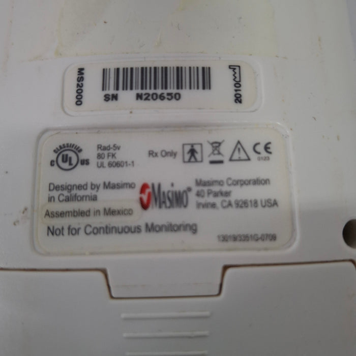 Masimo Rad-5v Handheld Pulse Oximeter Medical