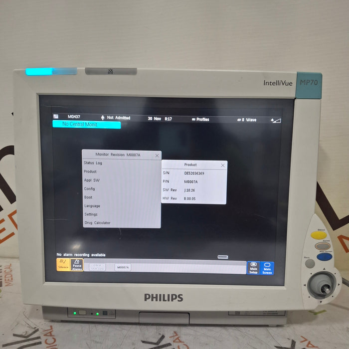 Philips Philips IntelliVue MP70 Patient Monitor Patient Monitors reLink Medical