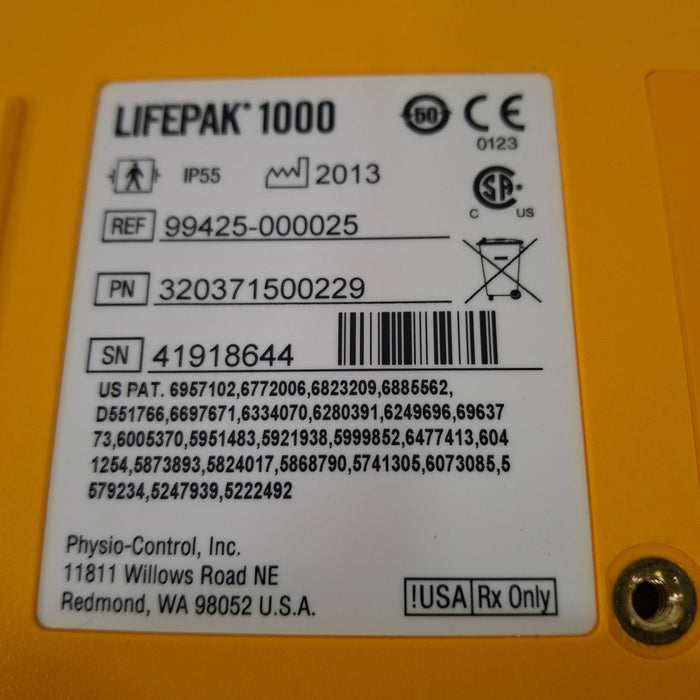 Physio-Control Physio-Control LifePak 1000 AED Defibrillators reLink Medical