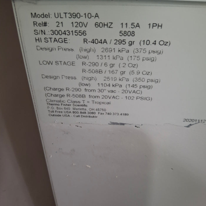 Thermo Scientific Revco CxF Ultra-Low Freezer