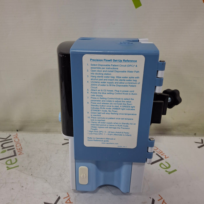 Vapotherm Vapotherm Precision Flow Meter Humidifier Respiratory reLink Medical