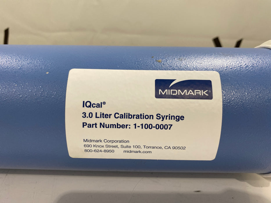Midmark IQcal 3.0 Liter Calibration Syringe