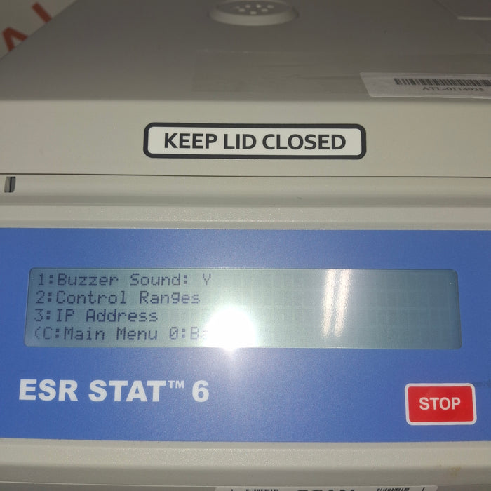 Hema Technology Inc ESR Stat 6 Blood Analzyer
