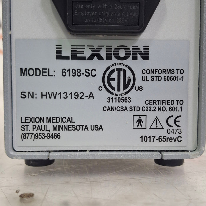 Lexion Lexion Insuflow 6198-SC Laparoscopic Gas Conditioning Surgical Equipment reLink Medical