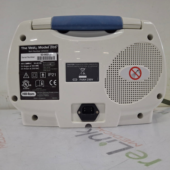 Hill-Rom The Vest Airway Clearance System Model 205
