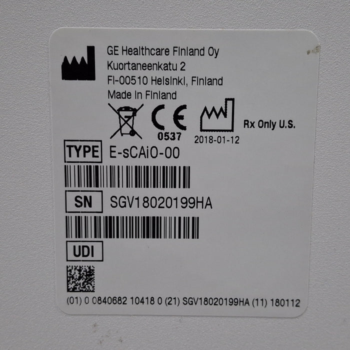 GE Healthcare GE Healthcare E-sCAIO Respiratory Module Patient Monitors reLink Medical