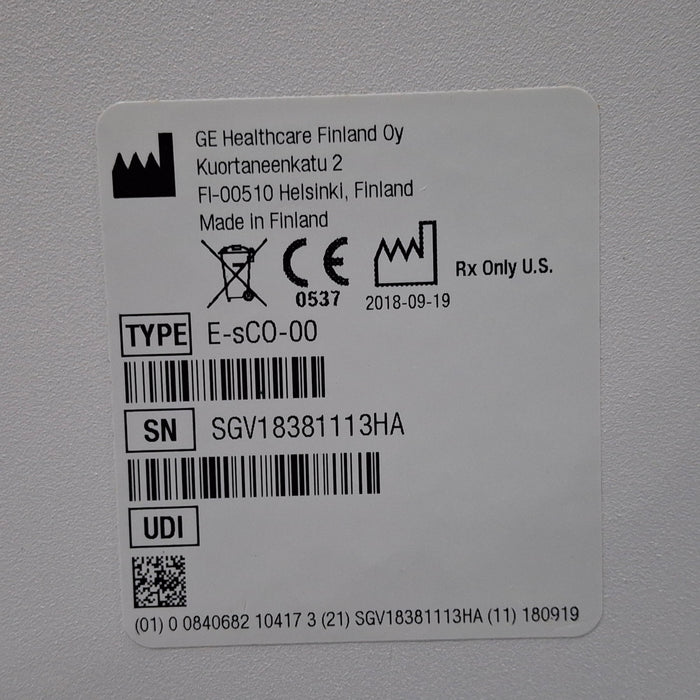 GE Healthcare E-sCO-00 Respiratory Module