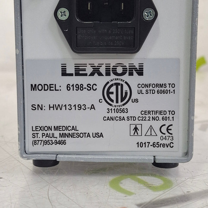 Lexion Lexion Insuflow 6198-SC Laparoscopic Gas Conditioning Surgical Equipment reLink Medical