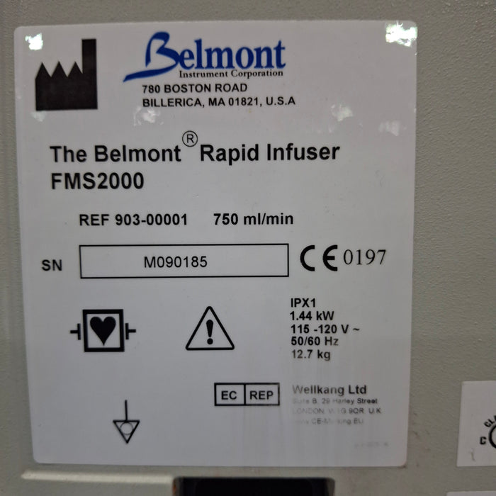 Belmont Instrument Corporation FMS2000 Rapid Infuser