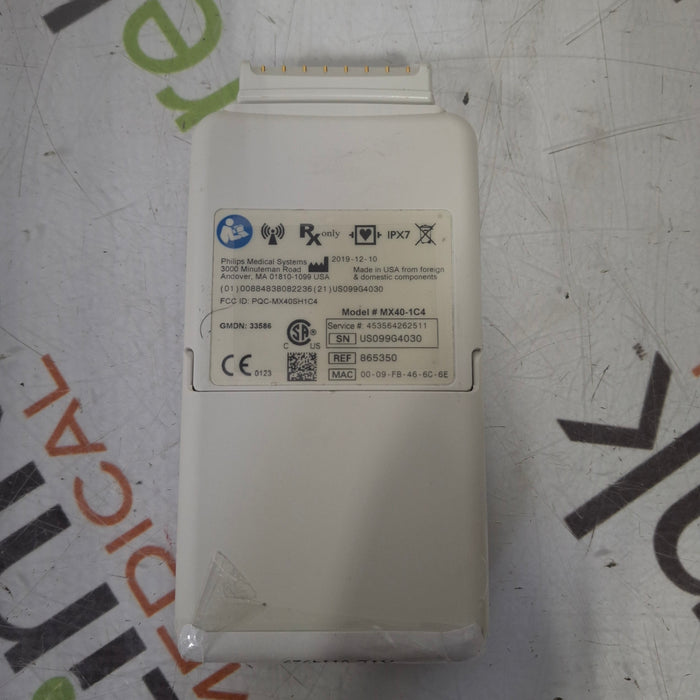 Philips Philips MX40 1.4 ECG/SPO2 865350 Telemetry Transmitter Patient Monitors reLink Medical