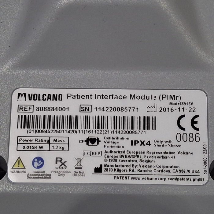 Philips Volcano PIMr 391SV Patient Interface Module