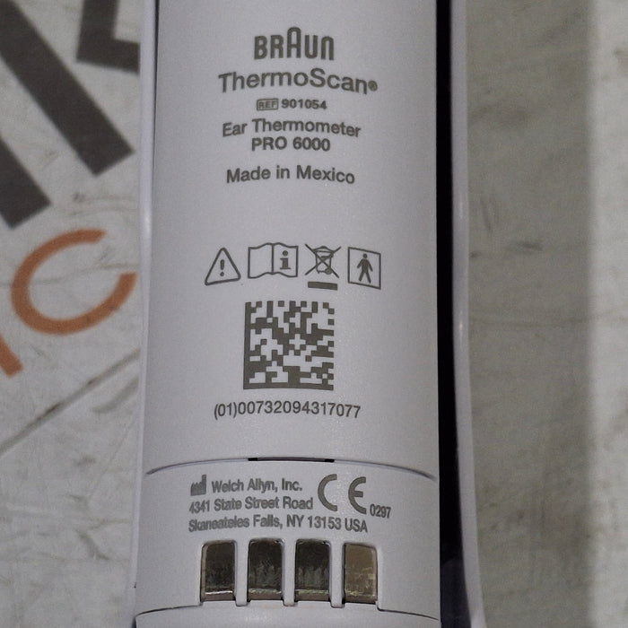 Welch Allyn Welch Allyn Braun ThermoScan PRO 6000 Ear Thermometer Diagnostic Exam Equipment reLink Medical